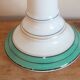 Antique Louis Philippe style candlestick in Paris porcelain