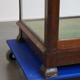 Vitrine anglaise ancienne avec éclairage – Fin du XIXe siècle