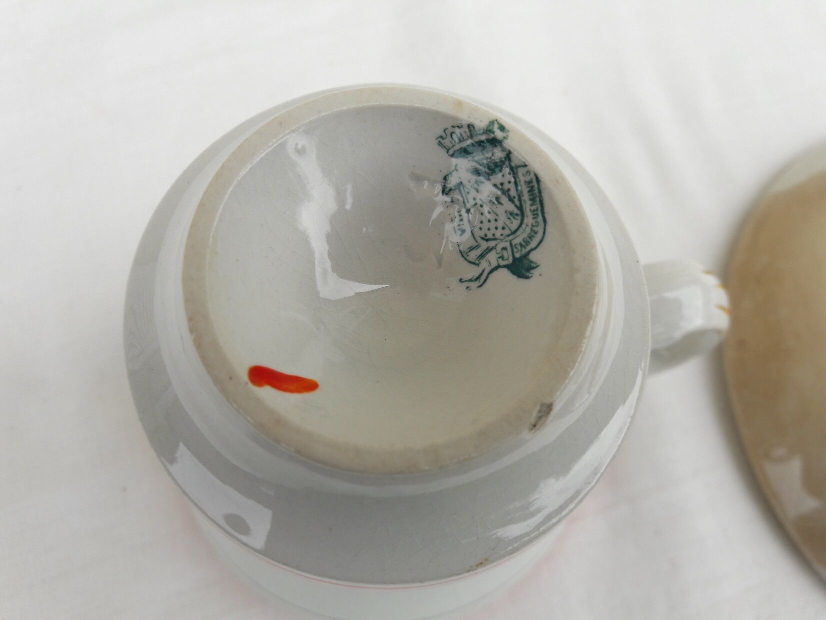 Sarreguemines burner cup