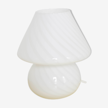 Lamp Swirl Vistosi Murano mushroom
