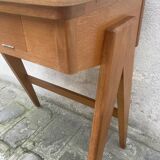 Desk-old sewing machine furniture