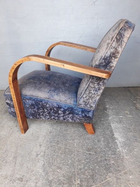Chair era art deco 1930/40 / toad / club