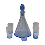 Decanter and its 5 shot glasses