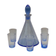 Decanter and its 5 shot glasses