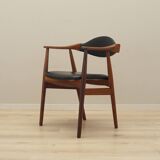 Ensemble de six chaises en teck, design danois, années 1970, fabrication : Farstrup Møbler