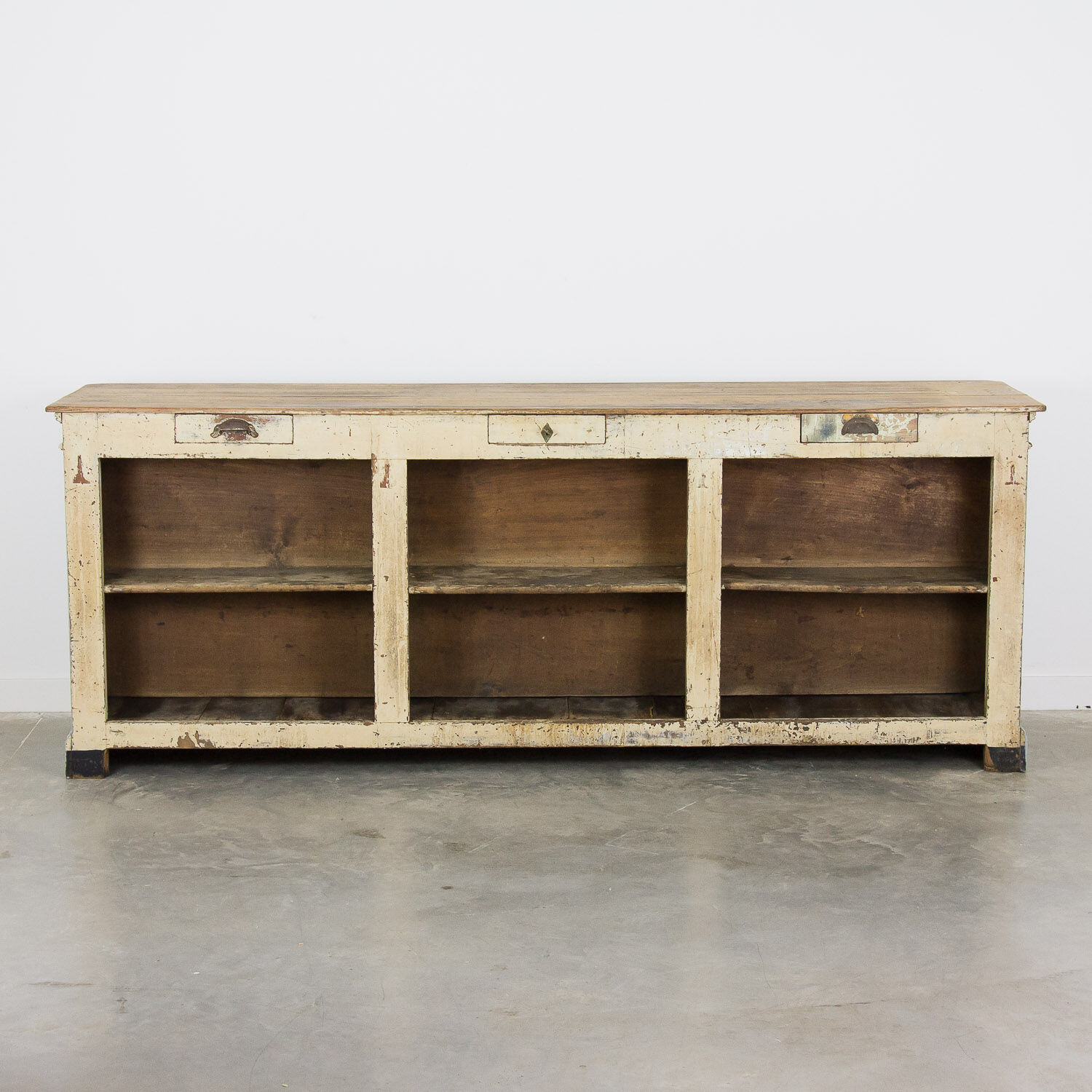 Victorian shop counter late 19th century