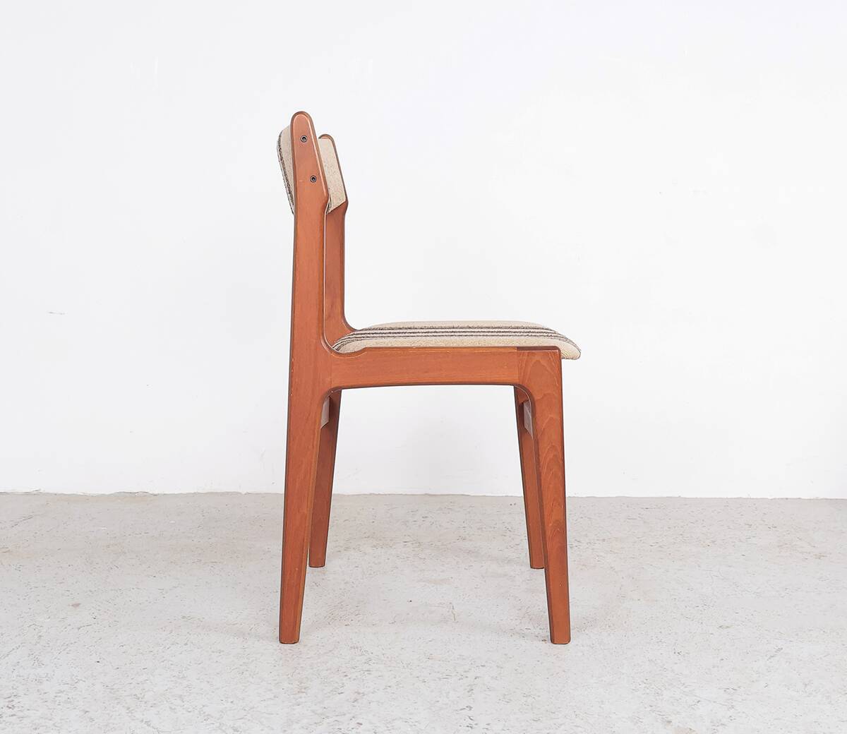 Set of 4 Vintage Erik Buch Teak Chairs for OD Møbler Denmark