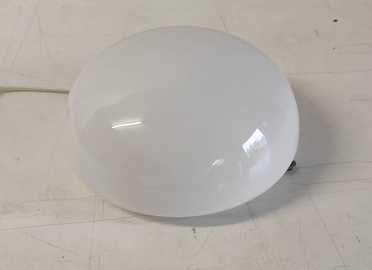Opaline globe ceiling light - 50s/60s