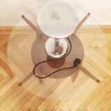 Lampe de table en acier art déco par Napako années 1930