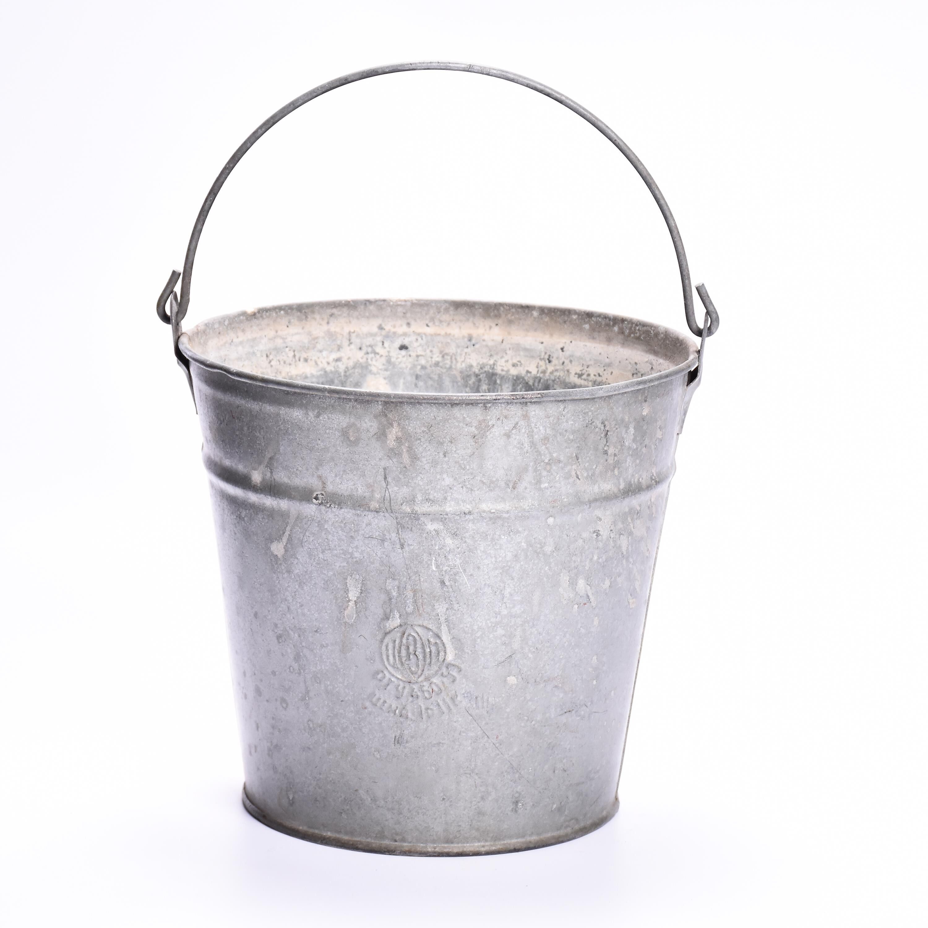 Vintage zinc bucket