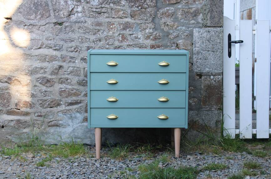 Commode vintage scandinave