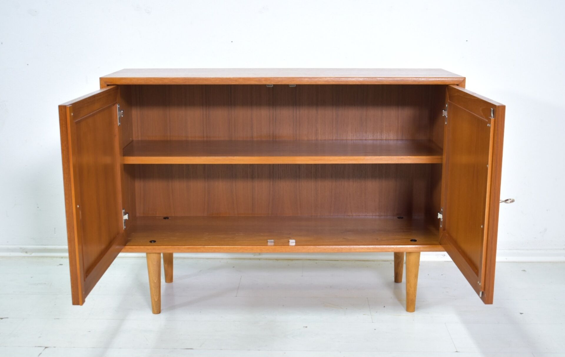 Cabinet by WK Möbel 1960s teak sideboard Scandinavian