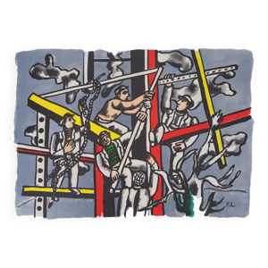fernand LEGER : Les constructeurs,