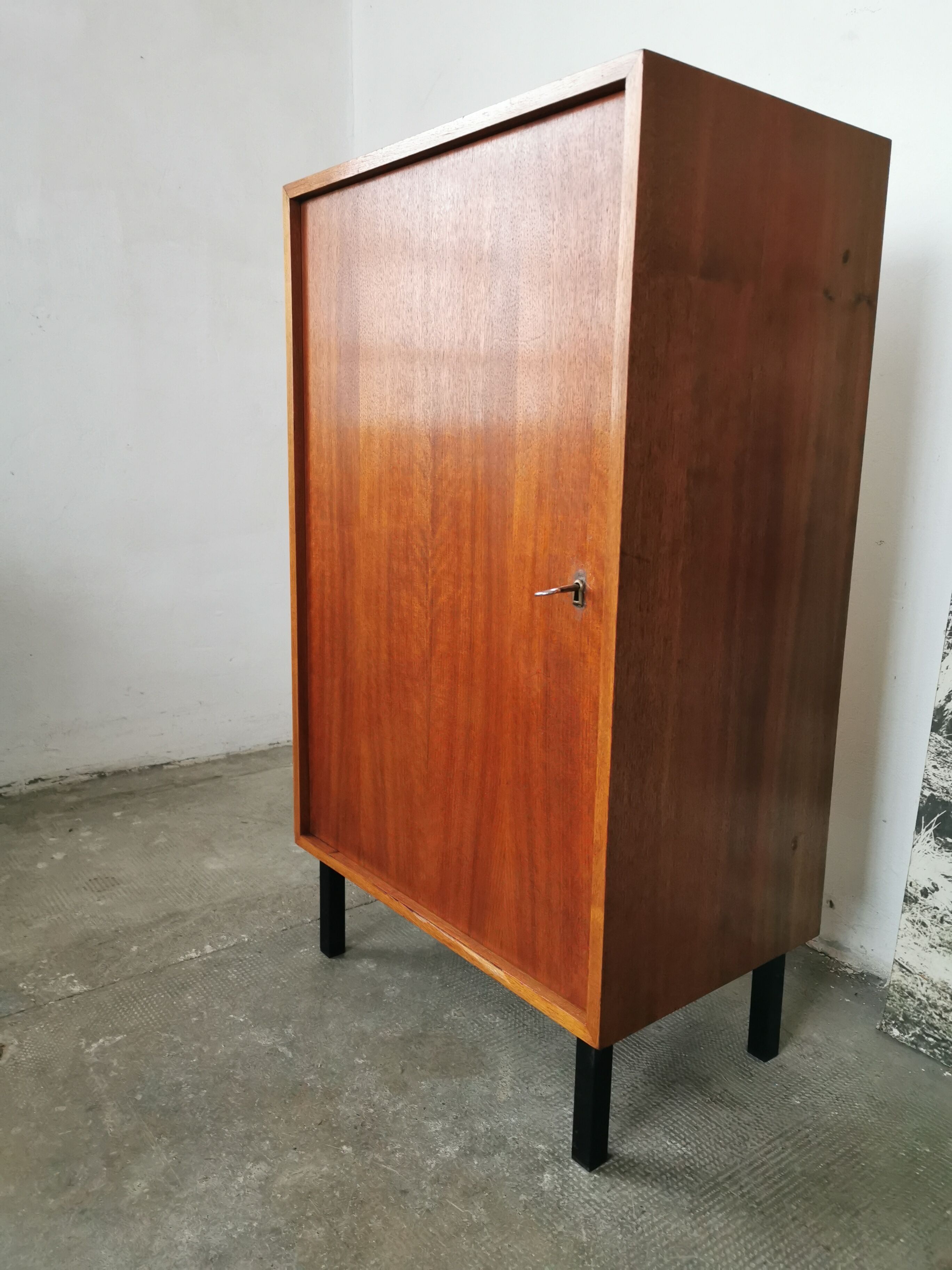 Scandinavian teak box cabinet 1970