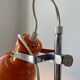 Lampadaire eyeball orange années 70