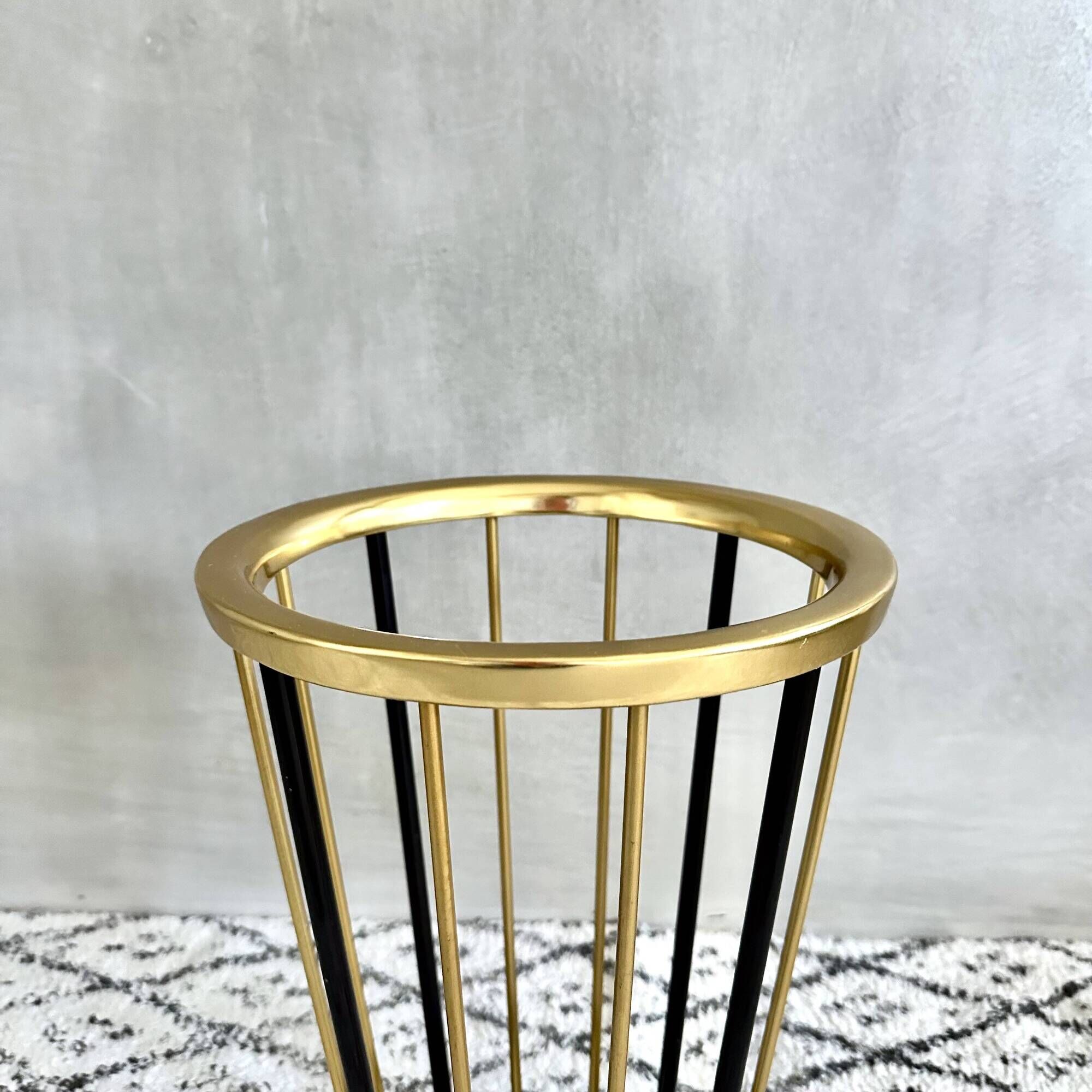 Mid-Century Umbrella Stand, Umbrella Holder, Walking Stick, 1960s Vintage