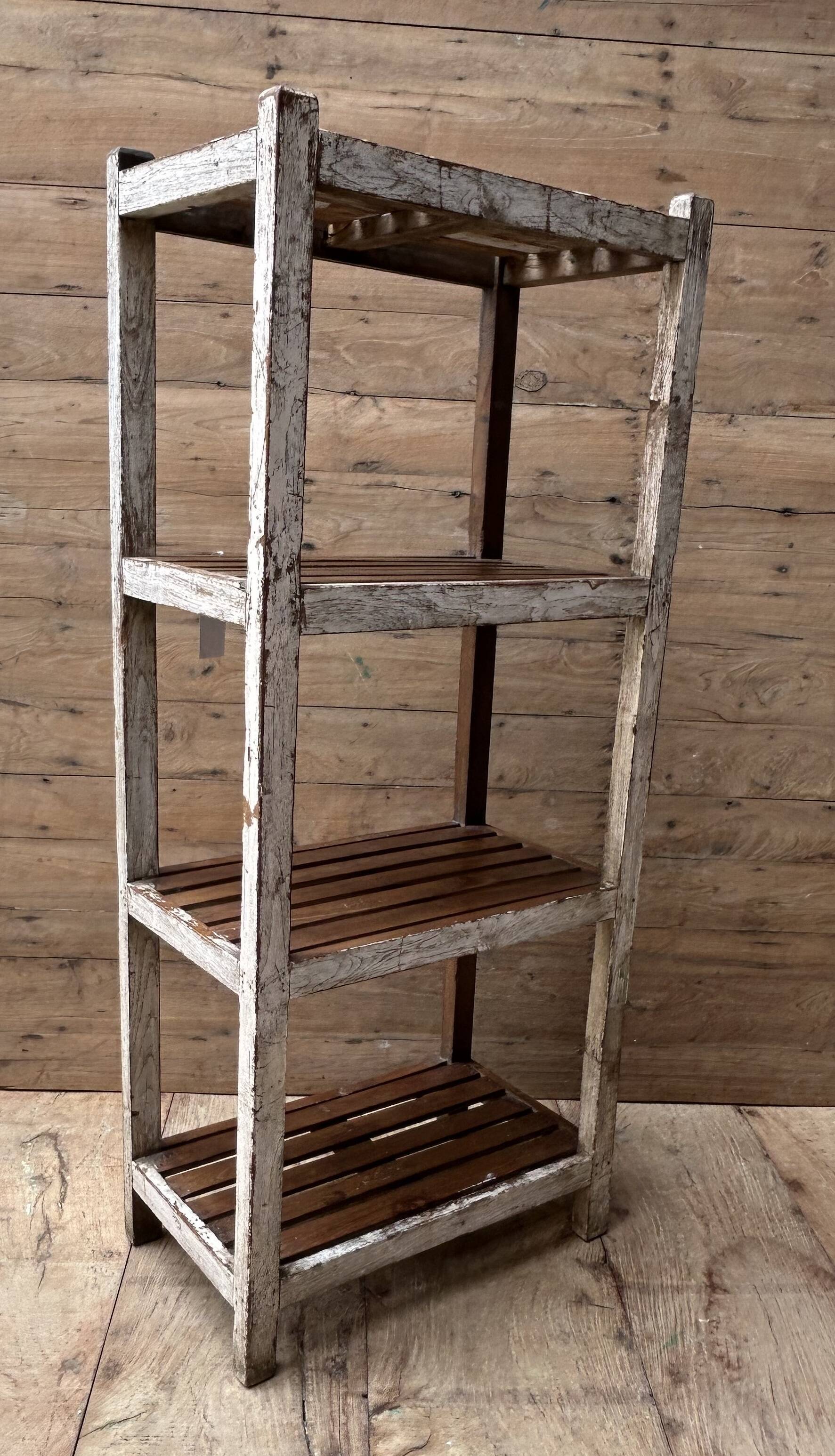 teak shelf from Burma
