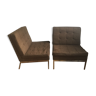 Pair of armchairs Florence Knoll