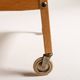 Scandinavian Oak Serving Trolley, 1960s