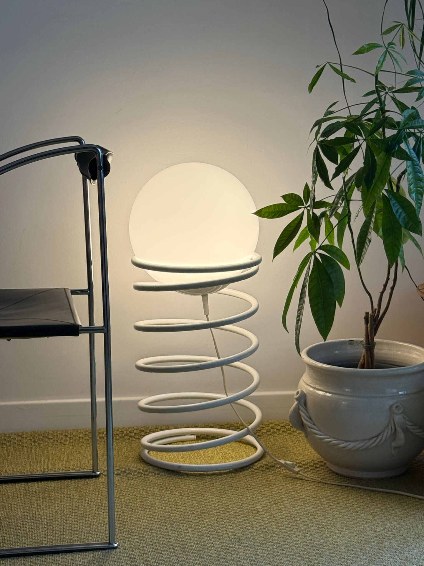 Spiral lamp by Woja Holland, 1970s