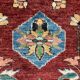 Large Afghan Wool Kazak Rug 290x200 cm Chobi, Very Fine