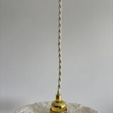 Vintage recycled market paper pendant light