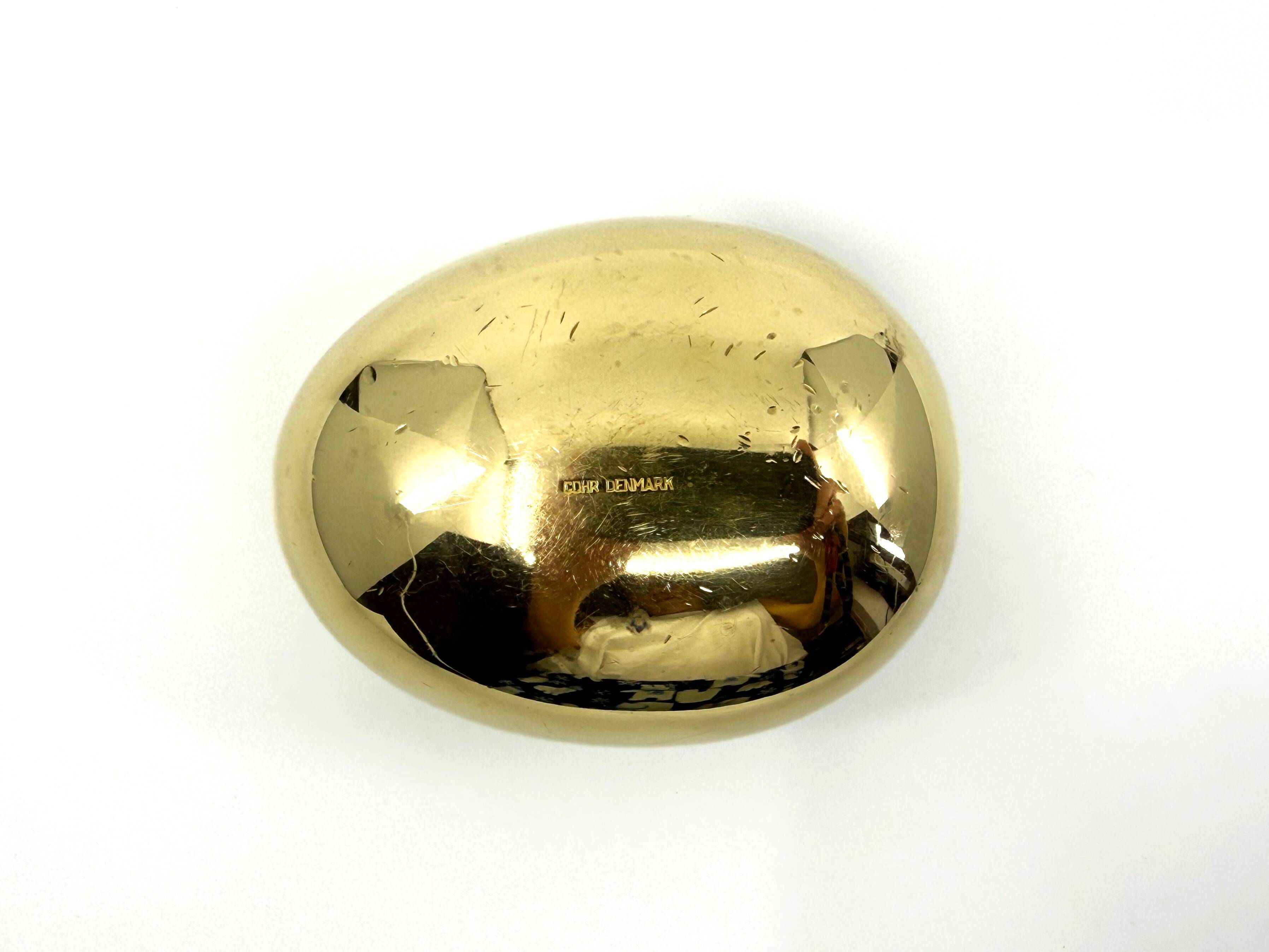 Modernist ashtray "the smile" • Hans Bundle for Carl Cohr • Denmark 50s
