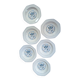 Set of 6 porcelain soup plates – Made in France