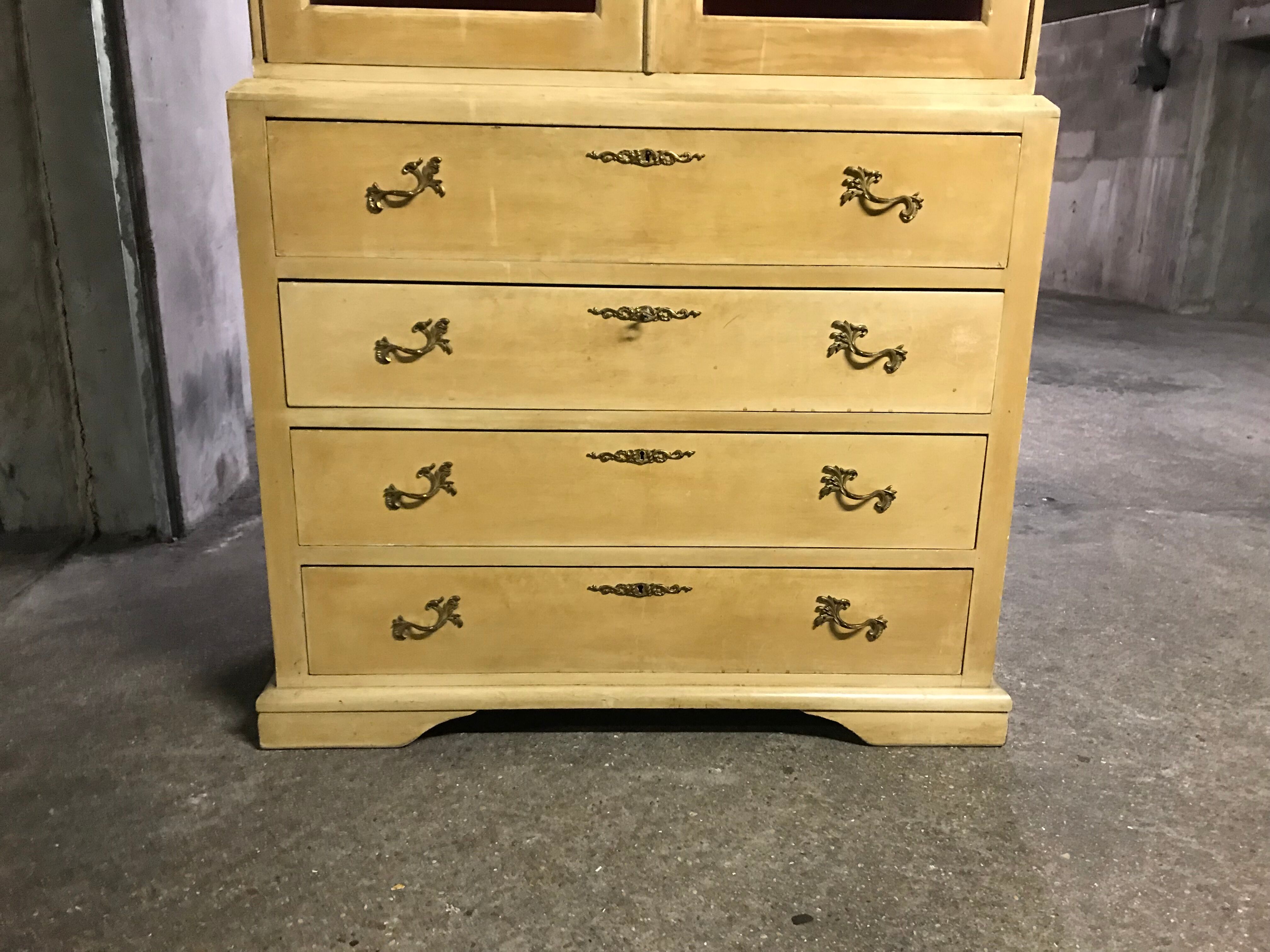 Buffet two body and chest of drawers