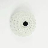 Pair of Mid-Century Diamond Glass Wall Lights from Limburg, Germany, 1960s