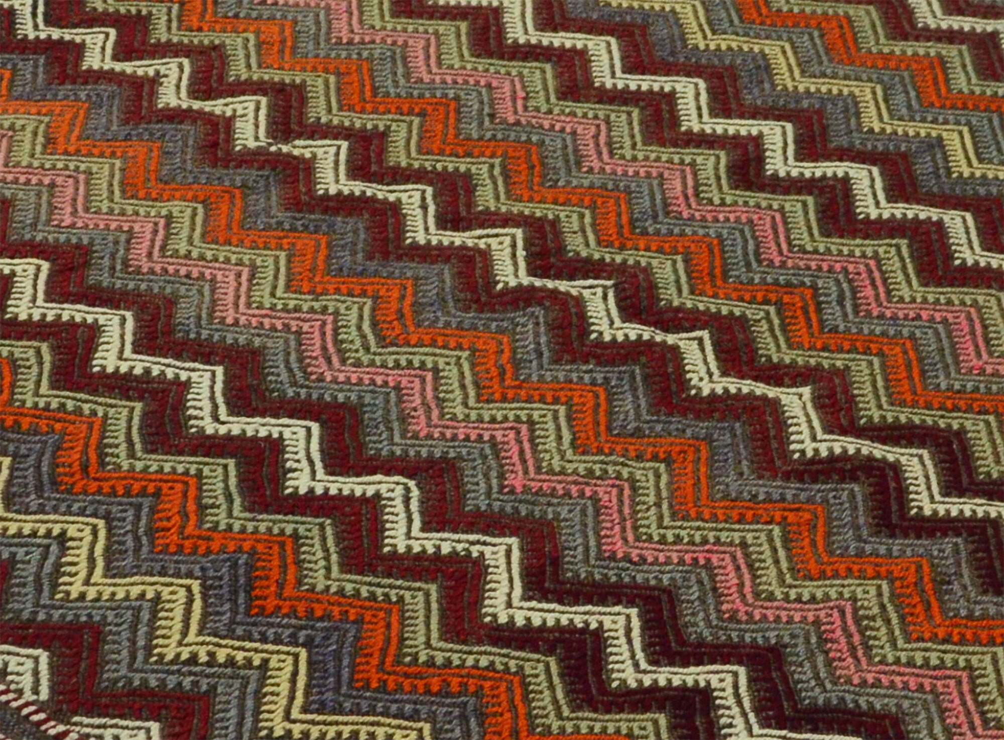 Anatolian handmade kilim rug 211 cm x 156 cm
