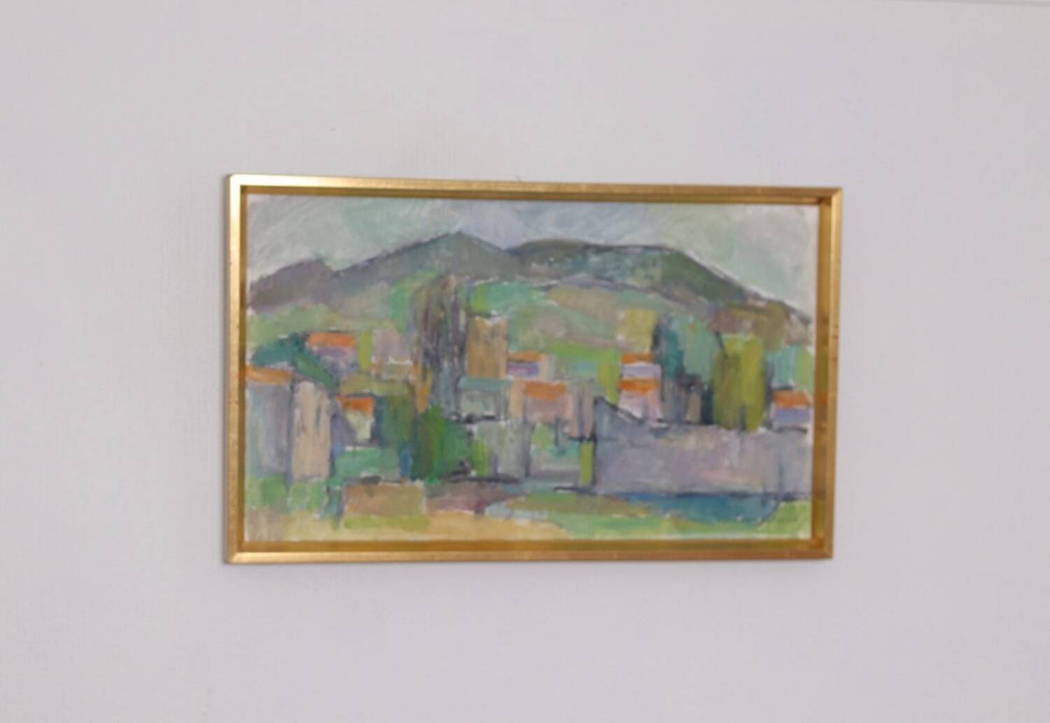 Swedish Oil on Canvas – “Spanish Landscape” by SÖREN OLSSON