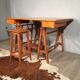Table à dessin en bois avec rangement  a 50’s 60’s