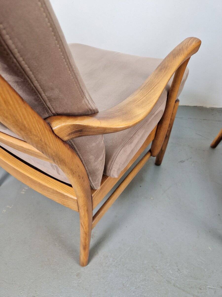 Fauteuils en hêtre vintage de Farstrup Møbler, années 1970, ensemble de 2