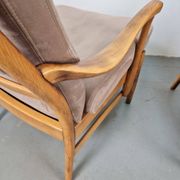 Fauteuils en hêtre vintage de Farstrup Møbler, années 1970, ensemble de 2