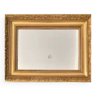 Mirror - gilded wood - décor classic moldings