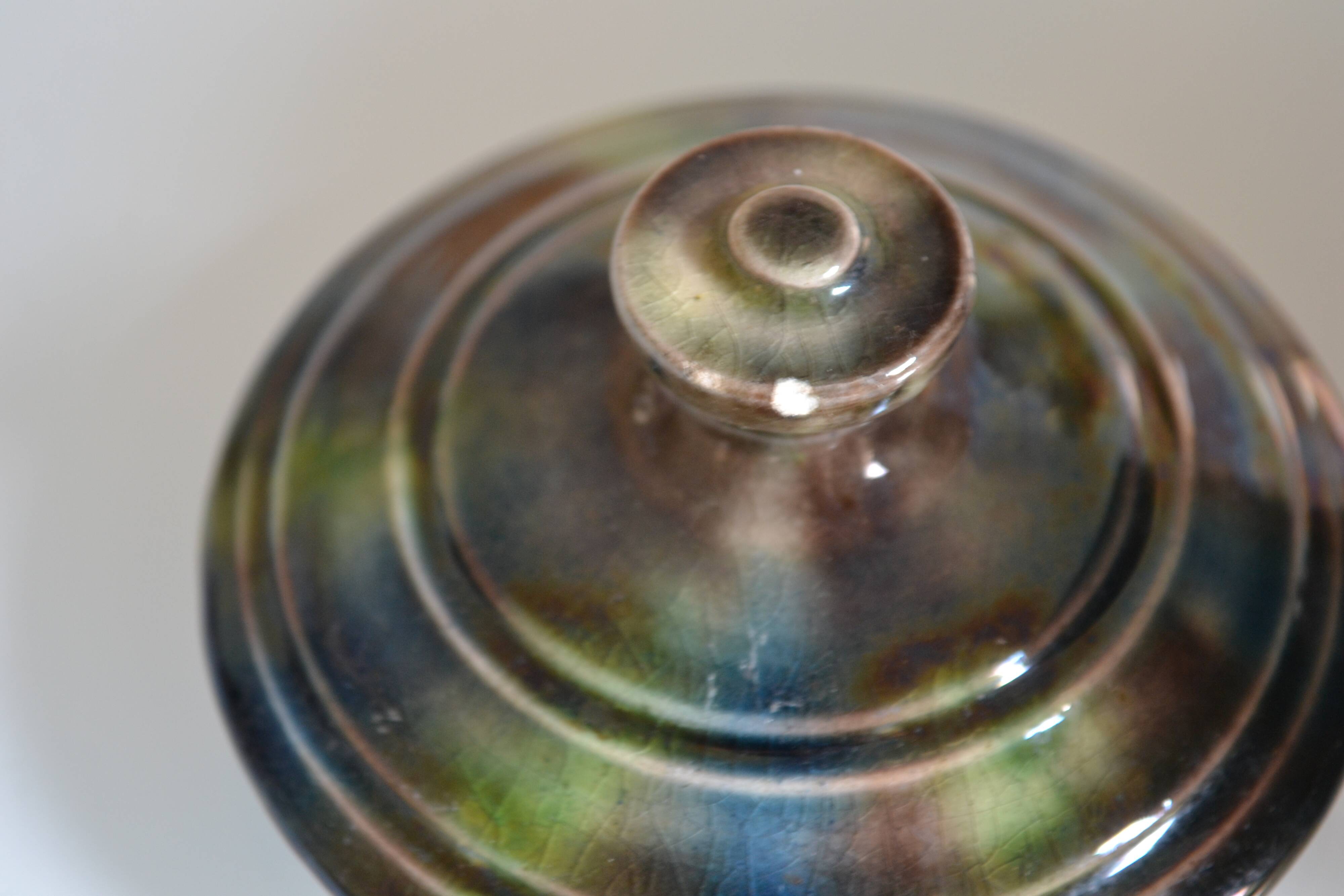 Sauveur Lunetta in Vallauris Vintage Ceramic 1950 Smoking Set