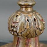 Large Art Deco lamp in gilded wood, France, circa 1920