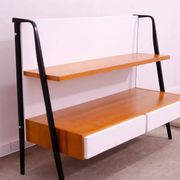 Fully renovated mid century bookshelf by Tatra, 1960s, Czechoslovakia