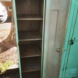Vintage metal locker cabinet