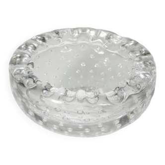 Crystal bubble ashtray, France