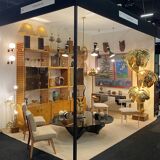 Maison Arlus Manner Wall Lights vintage retro sconces Brass Glass