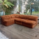 Vintage modular sofa 1970s