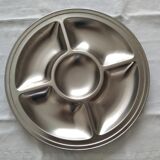 Plat rond 5 compartiments Guy Degrenne collection Manoir