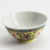 Set of 4 enamelled Chinese cups