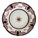 Antique plate in earthenware - English Imari style
