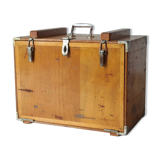 Caisse, vintage wood business firm