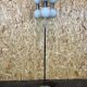 60s 70s lamp light floor lamp metal glass space age design