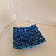 Antique woven ceramic fruit basket