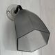 Swan neck wall light on porcelain base